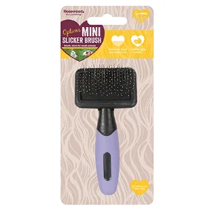 Rosewood OPTIONS SA MINI GENTLE SLICKER Purple/Black 2.01 x 5.59 x 11.99 cm 31.75 Grams - product information 3