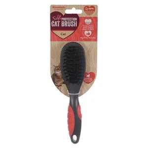 Rosewood Soft Protection Cat Brush One Size Clear - product information 2