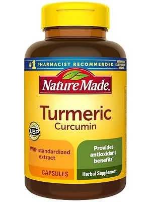 Nature Made Turmeric Curcumin 60 Capsules - Turmeric Curcumin Capsules
