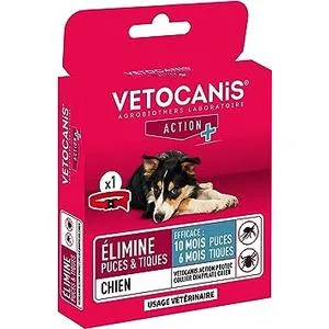 Vetocanis Dog Control Collar Red 7 Years - product information 2