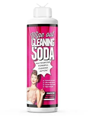 Wipe Out - Powerful Cleaning Baking Soda | Multi-Purpose Household Cleaner 600g - Wipe Out - Powerful Cleaning Baking Soda - 600g