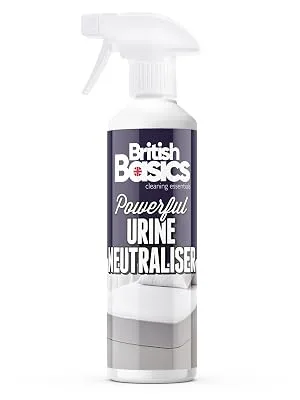 BritishBasics - Urine Neutraliser Eliminator | Stain and Odour Remover 500ml Clear - British Basics - Urine Neutraliser 500ml