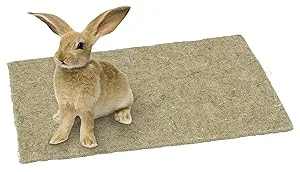 Kerbl Hemp Rabbit Mat 40 x 100 x 1 cm brown 100 x 40 x 1 cm (L x W x H) - product information 3