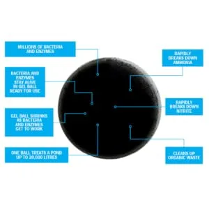 Evolution Aqua Pure Pond Bomb for Crystal Clear Healthy Water Treats up to 20 000 litres 1 - product information 3