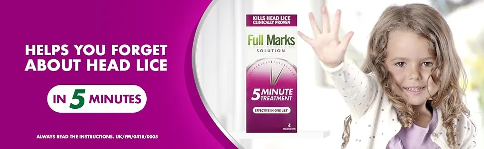 Full Marks Solution Head Lice Treatment 100ml 100 ml - product information 1