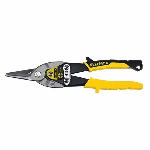 Stanley Aviation Snips Straight Cut (2-14-563) Black and Yellow Straight Cut Single - product information 4