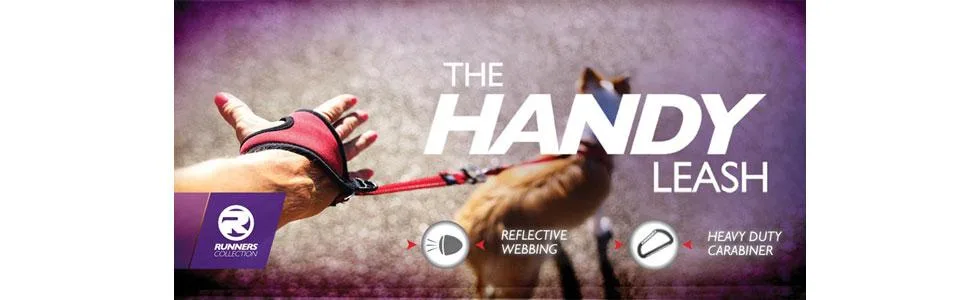 EzyDog Handy Leash - Hands Free Dog Lead Black - product information 1