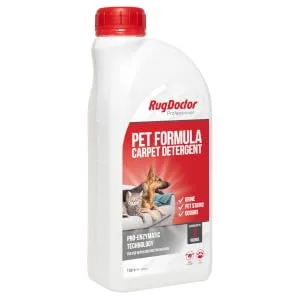 Rug Doctor Pet Formula Carpet Detergent 1 Litre White 1L - pet formula a+