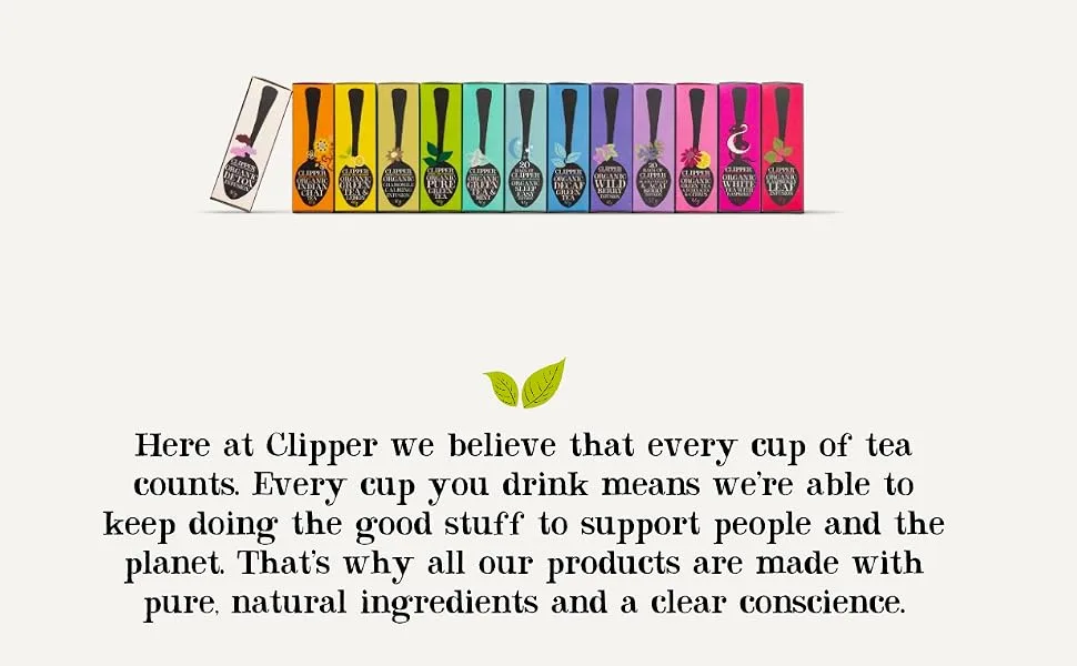 Clipper Fairtrade Everyday Tea Bags Black Teabags Natural Unbleached Plant-Based Biodegradable & Sustainable Bulk Teabags (4 x 80 Total 320 Tea bags) - clipper