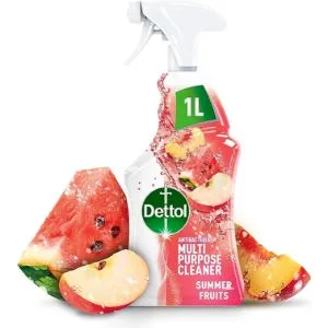 Dettol Antibacterial Cleaning Spray Summer Fruits 1L - product information 2