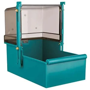 Trixie 54032 Half Round Bath House 15 16 17 cm Assorted Colours - bird bathtubs