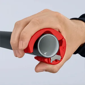 KNIPEX BiX Cutter for plastic pipes and sealing sleeves 20   50 mm 90 22 10 BK Single - 90 22 10 BK
