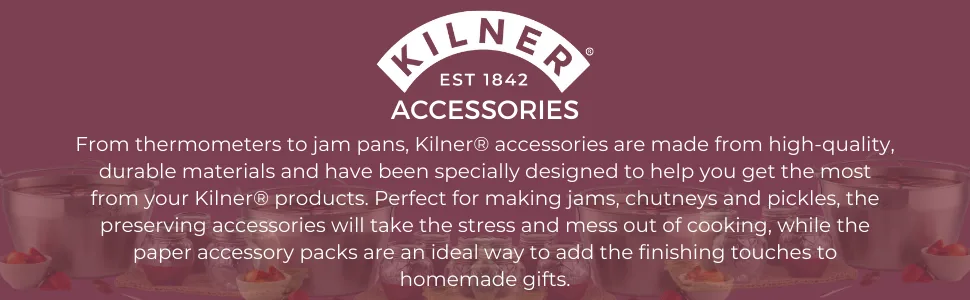 Kilner Replacement Steel Screw Bands Gold One Size Preserve Jar Screw Bands - Set of 6 - Kilner Accessories