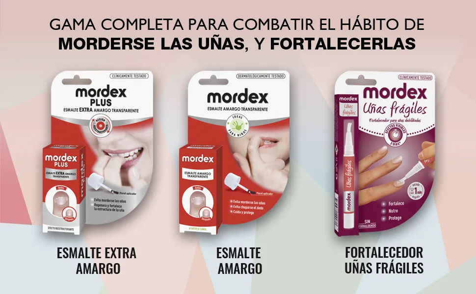 MORDEX Nail Strengthening - Mordex Range