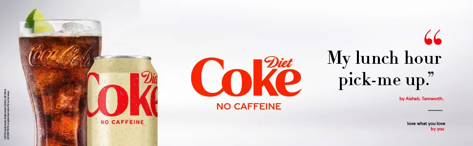 Diet Coke No Caffeine 24 x 330 ml - CF 2