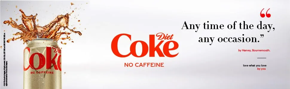 Diet Coke No Caffeine 24 x 330 ml - CF 4