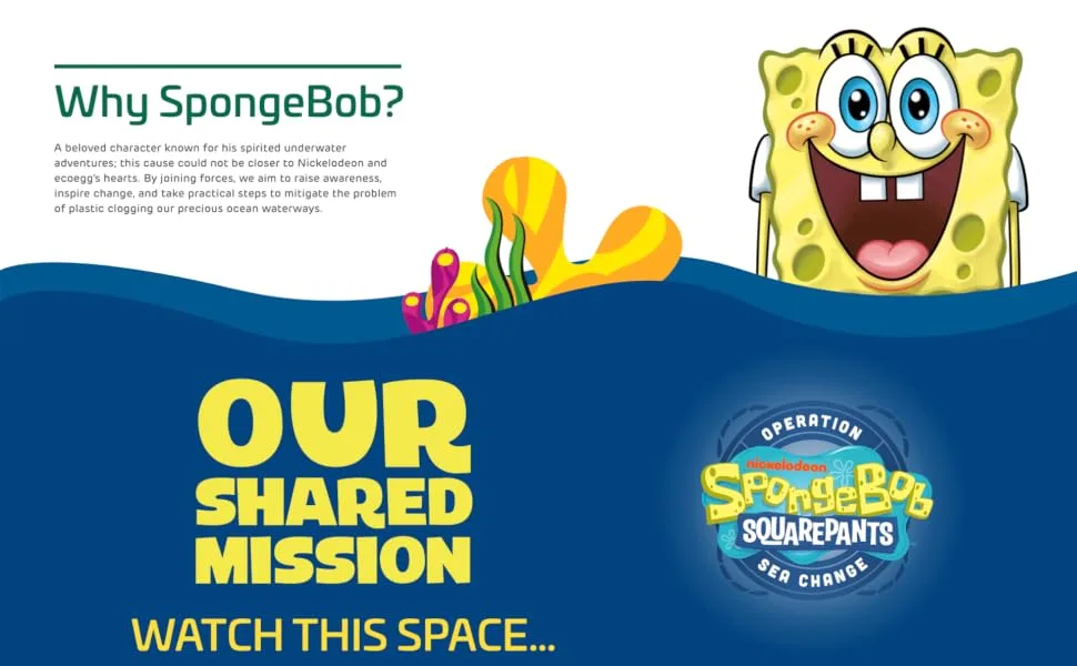 SpongeBob SquarePants x ecoegg Laundry Egg | Helps Soften Clothes | Bio | No chlorine bleaches phosphates or parabens | Sensitive Skin | 60 Washes - product information 3