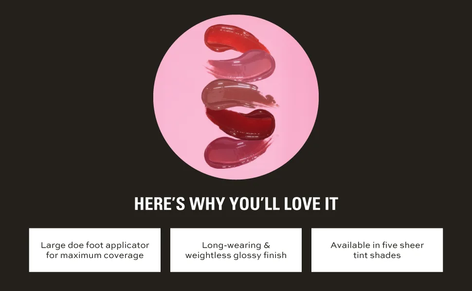 Makeup Revolution Pout Tint Lightweight Lip Tint Buildable Colour Hydrating Formula with Gloss to Stain Finish Nude Dreams 3ml - pout tint mod 2