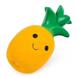 Petface Latex Pineapple Soft Chew Dog Toy Large - Lifestyle
