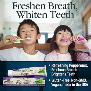 Nature's Answer Essential Oil Toothpaste Peppermint 8 oz - Toothpaste