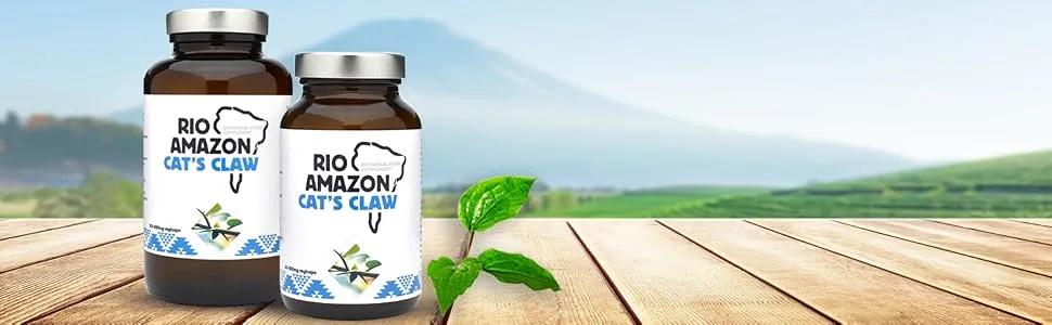 Rio Amazon Cat's Claw Bark 120 x 500mg Capsules - product information 1