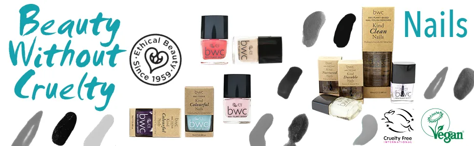 BWC Fire Hot Salsa Kind Colourful Nails - Vegan, Cruelty free, Beauty