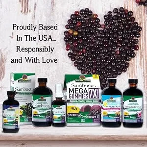 Nature's Answer Kid's Sambucus Chewables Black Elderberry 45 Chewable Tablets - Top Sambucus Products