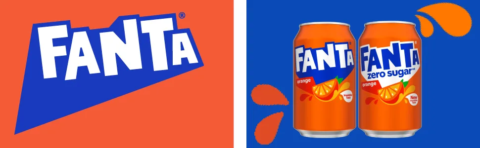 Fanta Zero Strawberry & Kiwi 8 x 330ml - Fanta 1