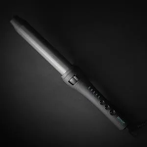 REVAMP Progloss Perfect Finish Waver - Ceramic Wave Wand with Retractable Bristles Create Long-Lasting Smooth Curls Ultra-Fast Heat Technology Ceramic Ionic Barrel Infused w/Super Smooth Oils Silver - product information 9