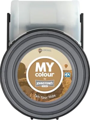 MY colour by Johnstone's - Colour Tester Pot - Luxurious Durable Matt - Tan your Hide - 55ml Tan your Hide Tester Pot - Tan Your Hide, MY colour