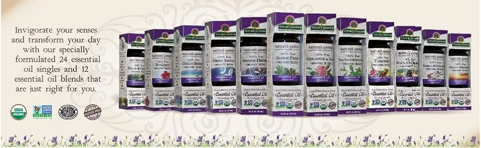 Nature's Answer Organic Essential Oil 100% Pure Fennel 0.5 fl oz (15 ml) - product information 4