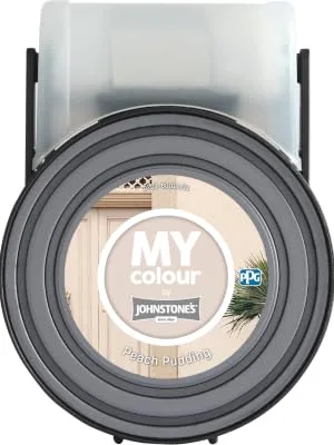 MY colour by Johnstone's - Colour Tester Pot - Luxurious Durable Matt - Peach Pudding - 55ml Peach Pudding Tester Pot - Peach Pudding, MY colour