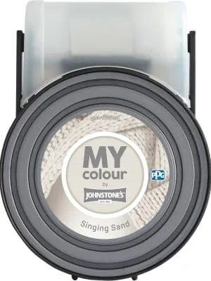 MY colour by Johnstone's - Colour Tester Pot - Luxurious Durable Matt - Singing Sand - 55ml Singing Sand Tester Pot - Singing Sand, MY colour