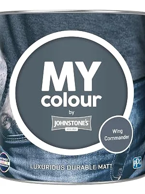 MY colour by Johnstone's - Luxurious Durable Matt - Wing Commander - Colour Intense Technology - 2.5L Wing Commander 2.5L - MY colour, Wing Commander