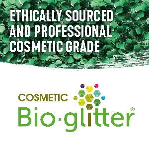 Snazaroo Bio Glitter Face and Body Paint Biodegradable Chunky Gliter Silver Colour 3g - Words,