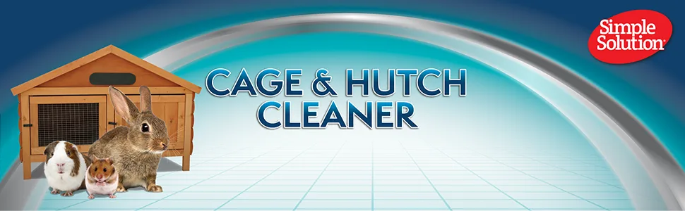 Simple Solution Cage and Hutch Freshener with Enzymatic Cleaning Granules for Small Animals 500g - cage