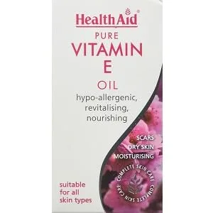 HealthAid Vitamin E 100% Pure Oil 50ml - product information 1
