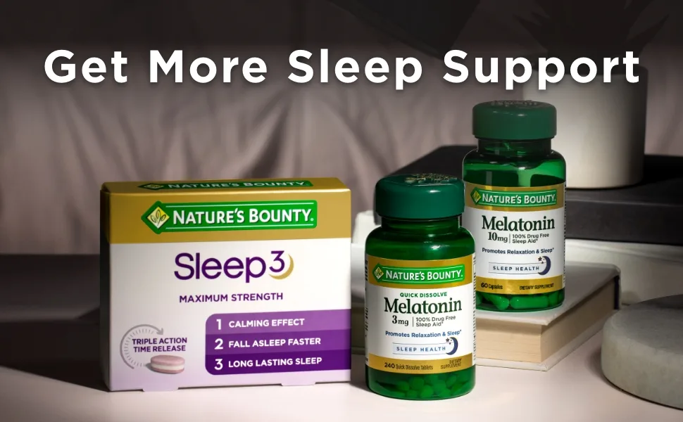 Nature's Bounty Dual Spectrum Melatonin 5 mg 60 Bi-Layer Tablets - image