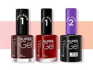 Rimmel Finishing Touch Ultra Shine Top Coat Polish 12ml Clear - set 1