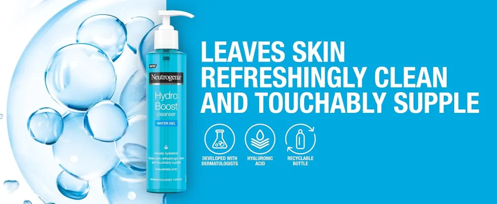 Neutrogena Hydro Boost Water Gel Cleanser 200ml - product information 1
