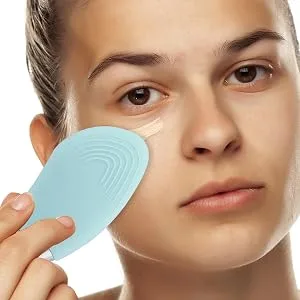 BEPER P302VIS002 Facial Cleansing Brush USB - Electric Cleaning Brush Silicone Ideal for All Skin Types - beper