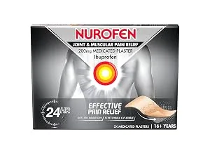 Nuromol Pain Relief Ibuprofen & Paracetamol Tablets 12s - plaster