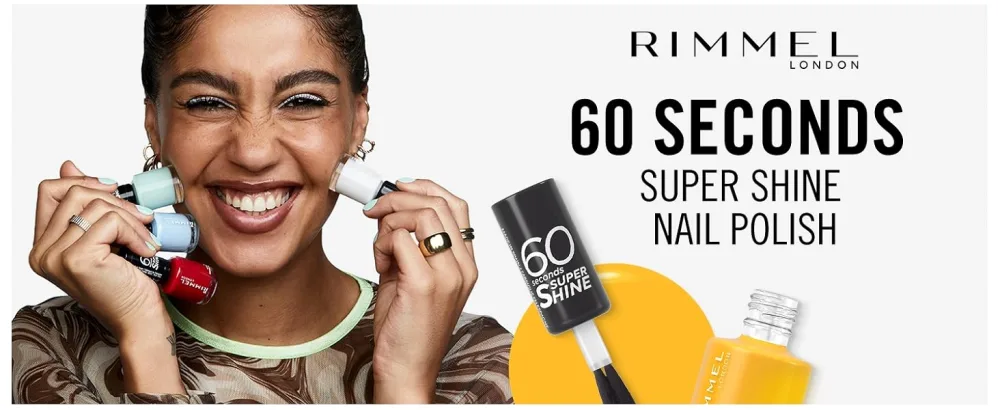 Rimmel London Bus Nail Kit - 60 sec