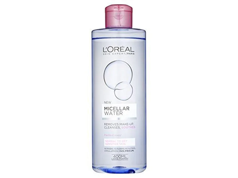L'Oreal Paris Micellar Water Makeup Remover for Normal to Dry Skin 400 ml WHITE - product information 2