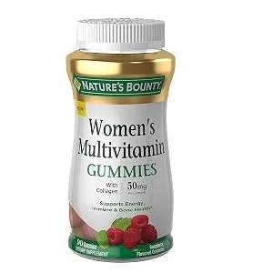 Nature's Bounty Women's Multivitamin Gummies Raspberry Flavored 50 mg 90 Gummies - product information 1