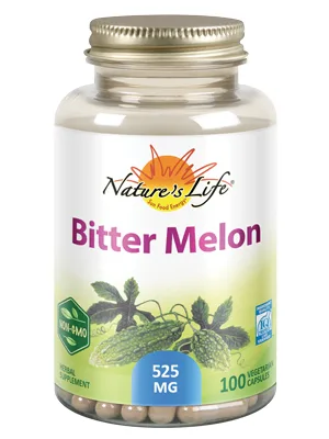 Nature's Herbs Bitter Melon 100 Capsules - Nature