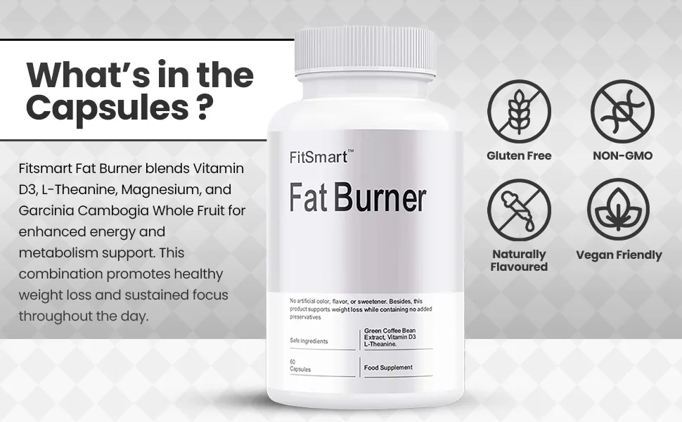 Fitsmart Weight Management Formula - 1 Month Supply - 60 Capsules - product information 2