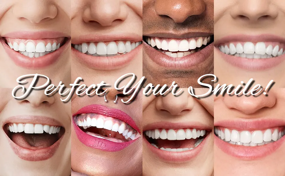 Teeth Whitening Strips 5D 14 Sets 28pcs White Strips for Removing Smoking Coffee Stain Effective Home Use Tooth Whitening Kit - teeth whitening kit