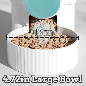 kathson Rabbit Gravity Auto Feeder Set 35oz Hanging Automatic Food Water Dispenser Cage Automatic Feeder Set for Rabbit Chinchilla Guinea Pig Hedgehog Ferret Kitty Puppy (Blue) - product information 8