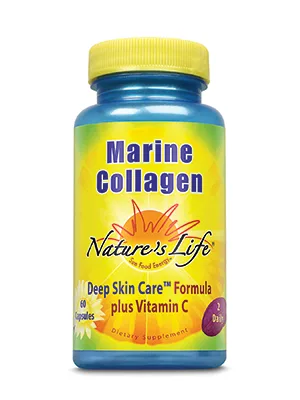 Nature's Life Marine Collagen  60 Capsules - Nature